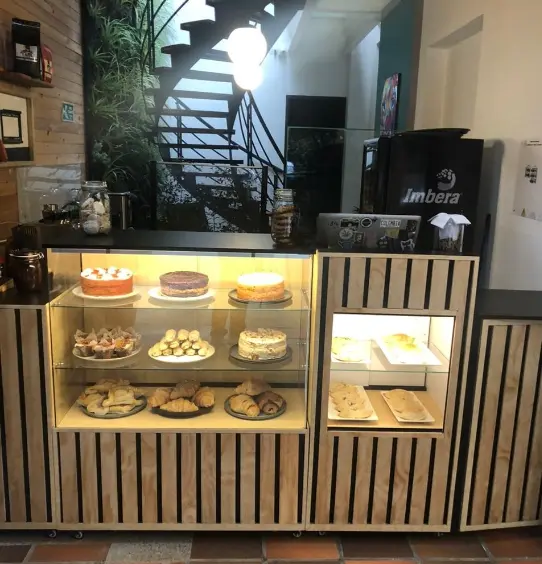 Zona de café de Grupo Veka